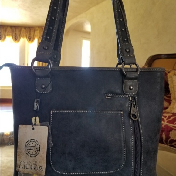 Montana west fringes conceal carry handbag&wallet - Picture 4 of 7